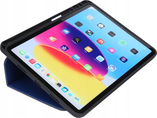 Калъф За Таблет Pomologic Bookfolio Протективен Калъф Ipad Air 4/5 Генерация Ipad Pro 11” 3/4 Генерация Тъмносин