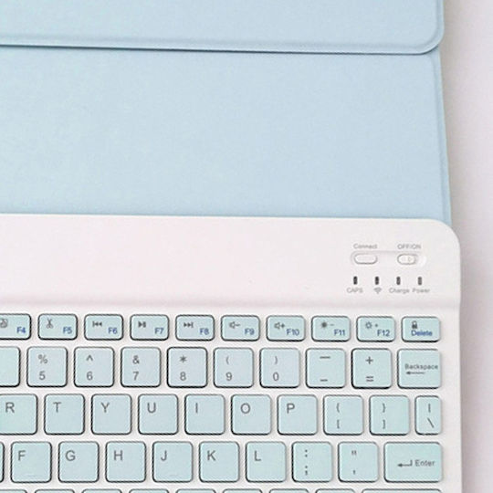 Bluetooth Keyboard Case Lenovo Tab P12 Tb-370 Blue