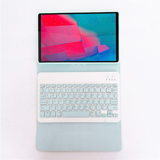 Bluetooth Keyboard Case Lenovo Tab P12 Tb-370 Blue