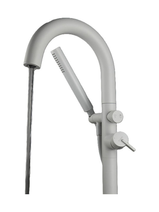 Deante Baterie Amestecare Duș Termostatică Set Complet Albă