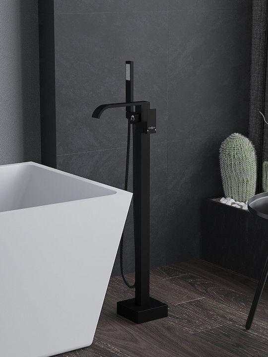 Mexen Baterie Amestecare Cadă Termostatică Set Complet Neagră