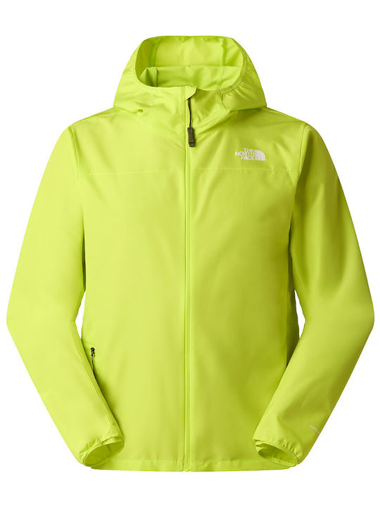 Sleeveless Activewear Jacket Waterproof and Windproof Yellow