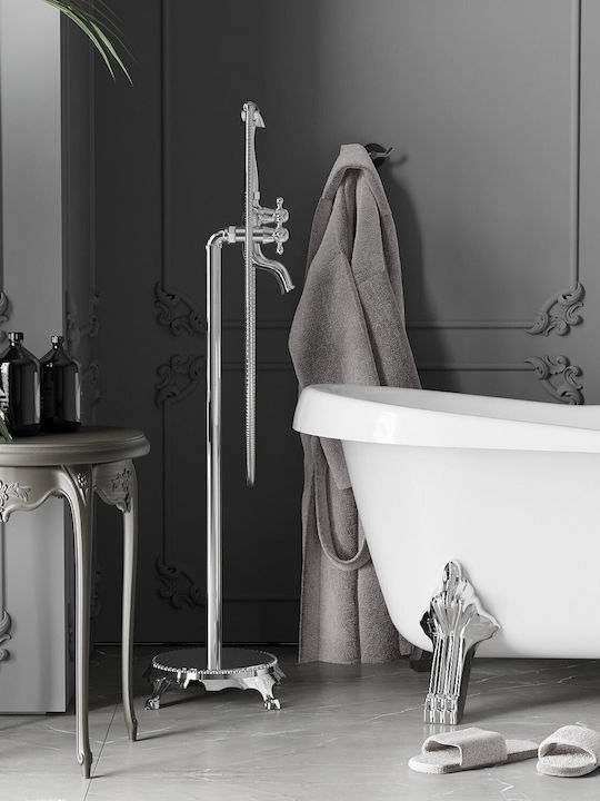 Mexen Retro Mixing Bathtub Faucet Thermostatic Complete Set