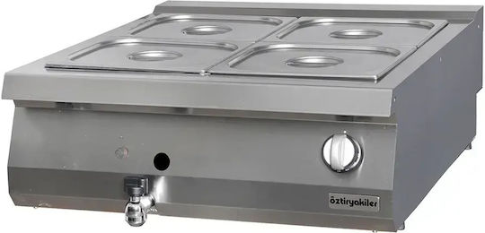 Oztiryakiler Bain Marie Pe Gaz 4kW