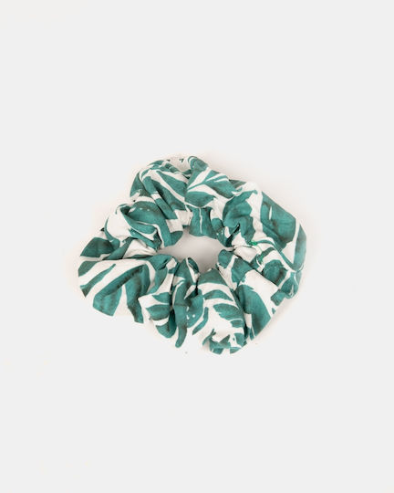 Scrunchie Rayon Mărime One Size Verde Imprimeu