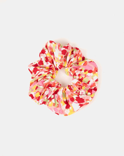 Scrunchie Rayon Μέγεθος One Size Pink Yellow Print