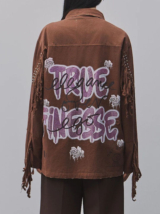Women's Jacket for Winter Brown