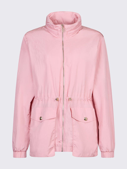 Women's Parka Jacket for Winter Pink