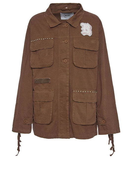 Women's Jacket for Winter Brown