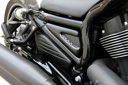 Cult Werk Κάλυμμα Τεπόζιτου Πλαστικό Hd-rod029 Vrsca 04-06 Vrscd 1130 06-07 Vrscb 04-05 Harley Davidson Vrscaw 1250 Abs 08-09 Vrscdx Μαύρο Τεμάχιο