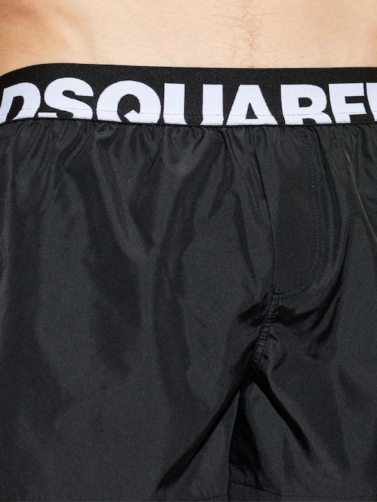 Costum de Baie Bărbați Pantaloni Scurți Negru