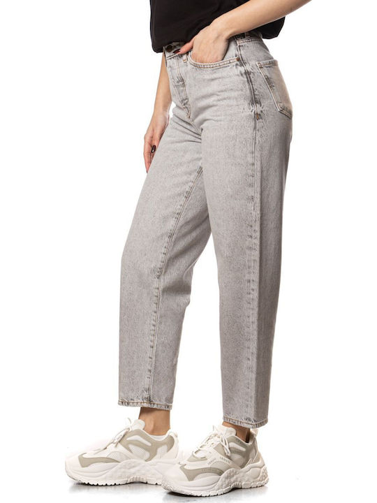 Women's Jean Pants in Loose Fit Gray