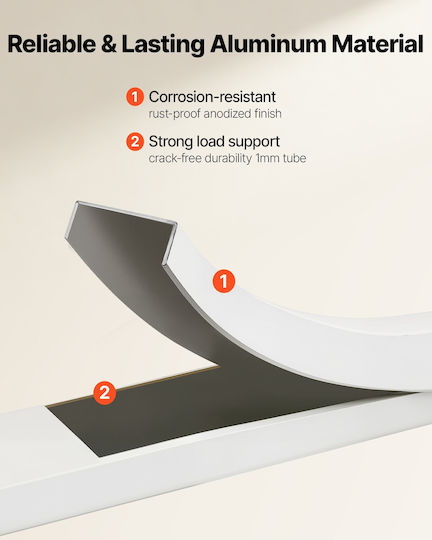 Vevor Aluminum Ladder with 4 Steps