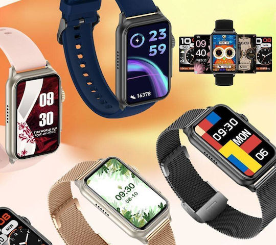 Rubicon Rncf06 Smartwatch Navy Blue