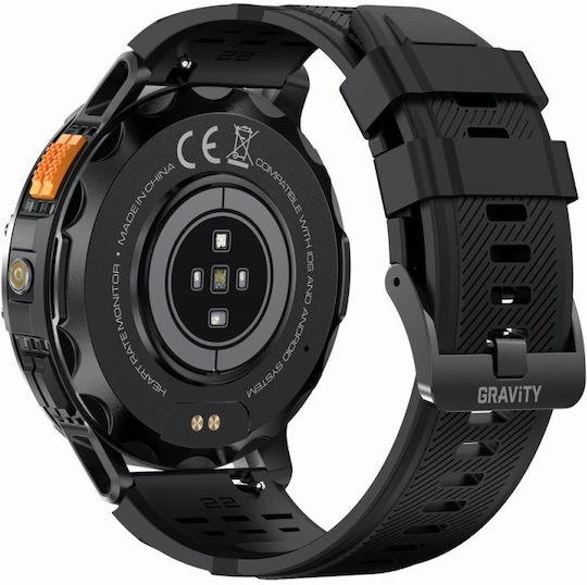 Smartwatch Gravity Gt22-1 Schwarz Gt22