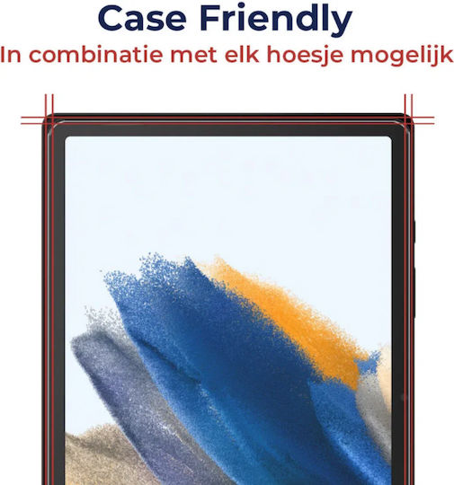 Rosso Gehärtetes Glas für Samsung Galaxy Tab A11 / A9