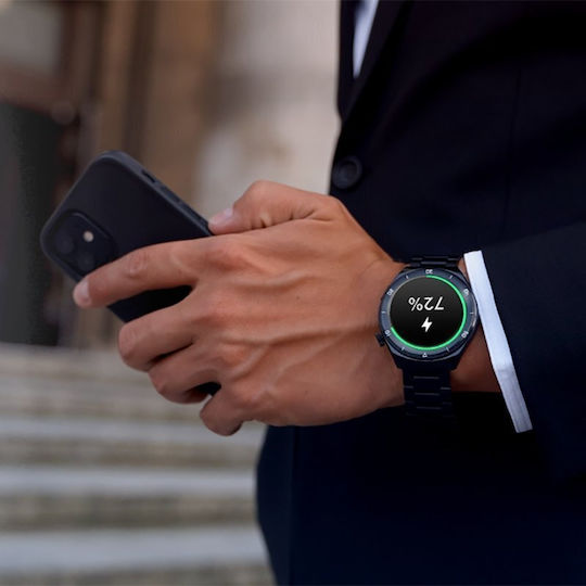 Smartwatch Garett Ανδρικό Smartwatch Garett 5904238485620 Μαύρο Βραχιόλι 13225454 5904238485620