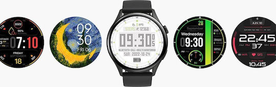 Smartwatch De Damă Gravity Gt11-1 Lgd Lgd Bk