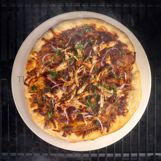 Traeger Modifire Pizza Baking Plate with Flat Stone Grilling Surface