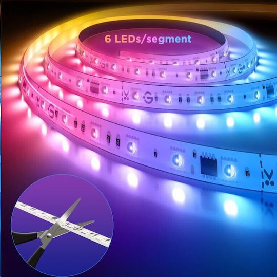 Govee LED-Streifen RGBICWW Smart Wi-Fi Bluetooth Mit Schutzbeschichtung