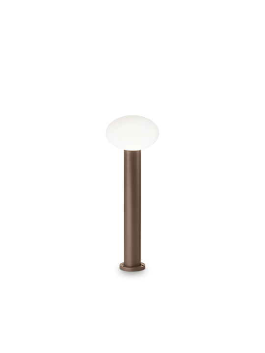 Ideal Lux Outdoor Small Post Floor Lamp 42W IP44 For E27 Brown