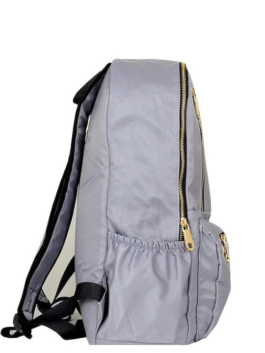 Rock Club School Backpack Blue