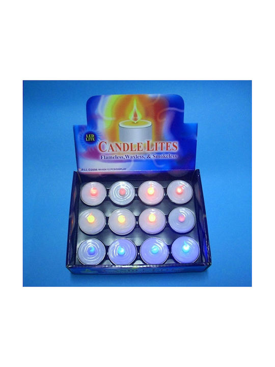 Smart Electronic Decorative LED Candles Various Colors Set of 10 Pieces Hot Offer