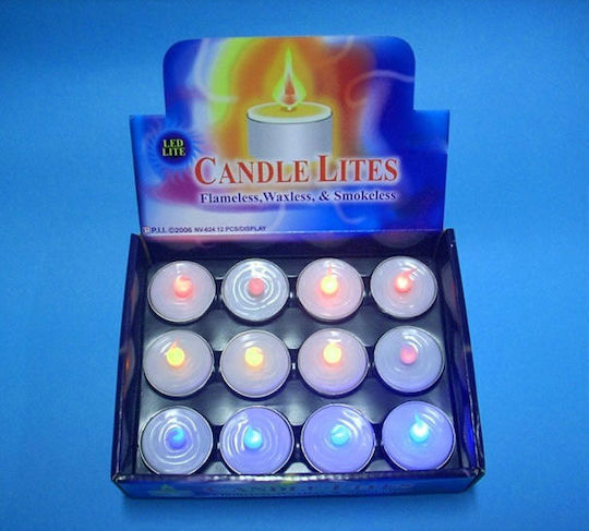 Smart Electronic Decorative LED Candles Various Colors Set of 10 Pieces Hot Offer