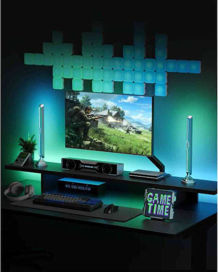 Govee Smart Διακοσμητικό Φωτιστικό Gaming Pixel LED RGB 18.5x15x3.5εκ.