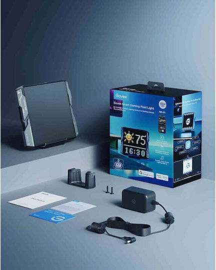 Govee Smart Διακοσμητικό Φωτιστικό Gaming Pixel LED RGB 18.5x15x3.5εκ.