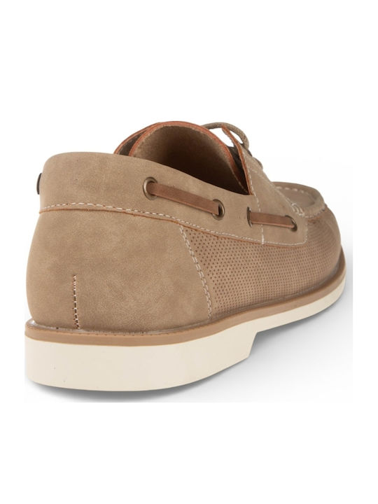 Ανδρικά Boat Shoes σε Μπεζ Χρώμα
