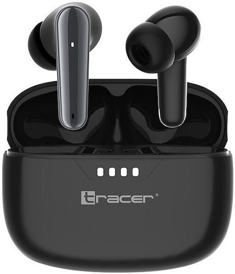 Tracer S2 In Ear Безжични Слушалки с Калъф за Зареждане Черни