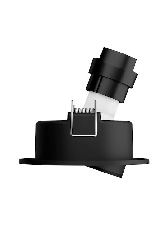 Philips Milliskin Στρογγυλό Χωνευτό Σποτ με Ντουί GU10 Λευκό 3τμχ