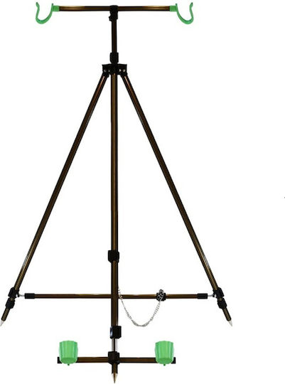 Oceanic Powersurf Tripodmaster II Tripod for Fishing Rods Metallic 180cm