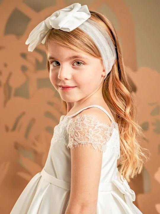 Baby Bloom Weißes Taufkleid aus Spitze