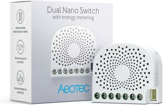 Aeotec Dual Nano Intelligenter Schalter