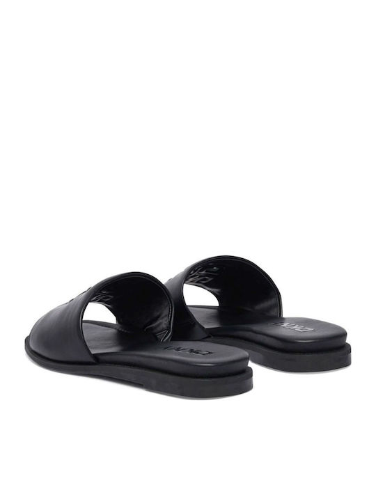 Flat Mules σε Μαύρο Χρώμα