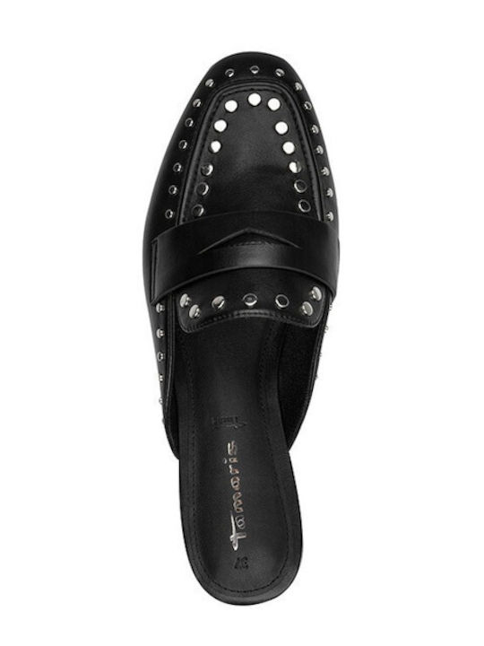Flat Damen Pantoletten in Schwarz Farbe