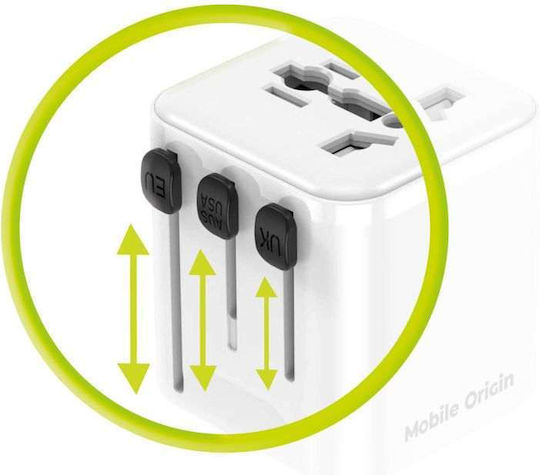 Mobile Origin Adaptor Priză în Universal