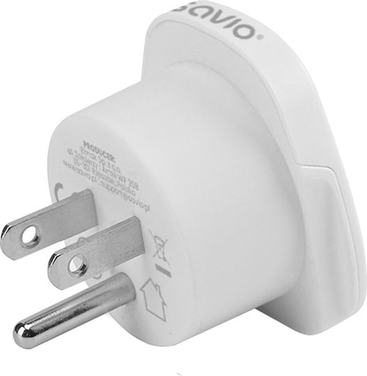 Savio Adaptor Priză de la Universal în America