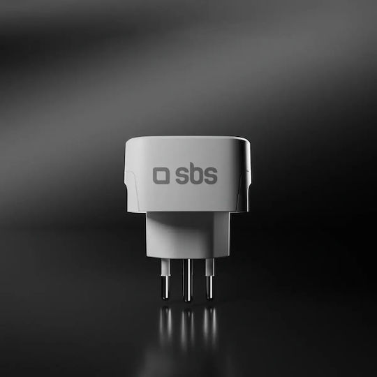 SBS Αντάπτορας Πρίζας από Universal σε Universal