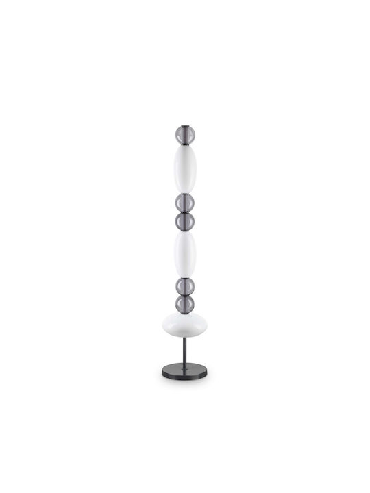 Ideal Lux Lumiere LED Φωτιστικό Δαπέδου Υ155xΜ2.8εκ. με Θερμό Λευκό Φως 7350lm Μαύρο