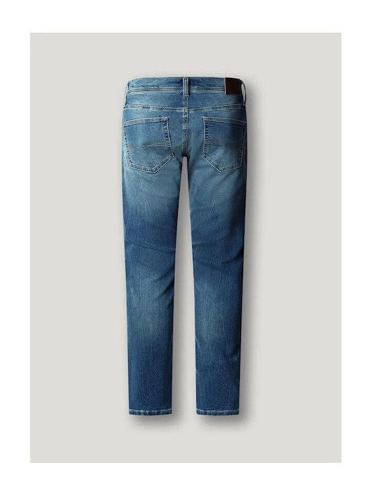 Men's Slim Fit Blue Jeans