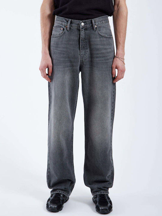 Omar Men's Jeans Pants with Relaxed Fit Mid Grey Used