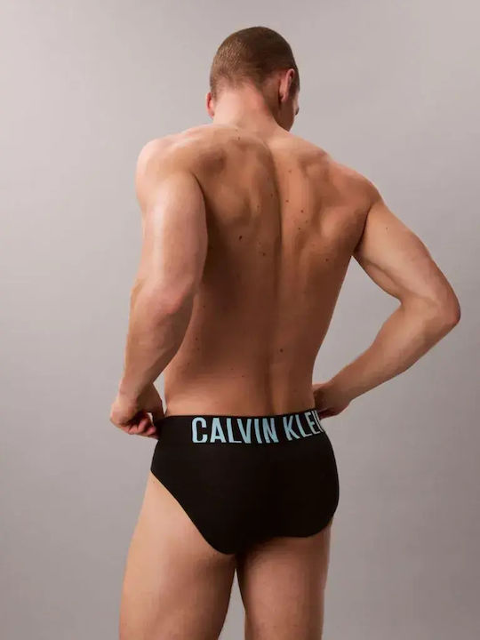 Herren Slip Schwarz 3er Pack