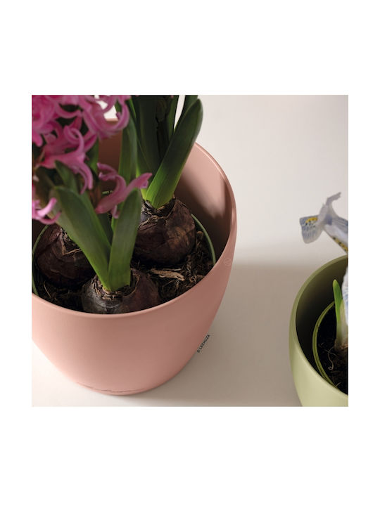 Lechuza Plastic Orange Flower Pot 15x15x13.7cm