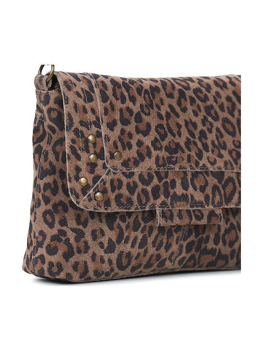 Leder Damen Handtasche Schulter Braun