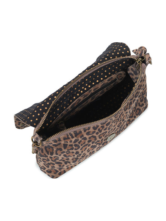 Leder Damen Handtasche Schulter Braun