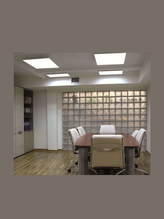 Lucas Platz Vertieft LED Panel 40W mit Kaltweiß Licht 6400K