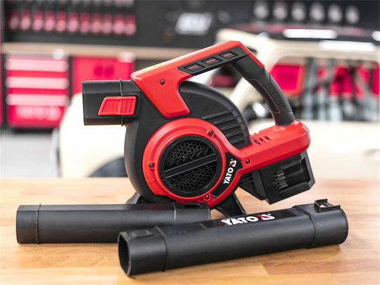 Yato Laubbläser / Sauger Handheld Akku 18V Solo mit Lautstärkeregelung & Maximaler Luftgeschwindigkeit 270km/h